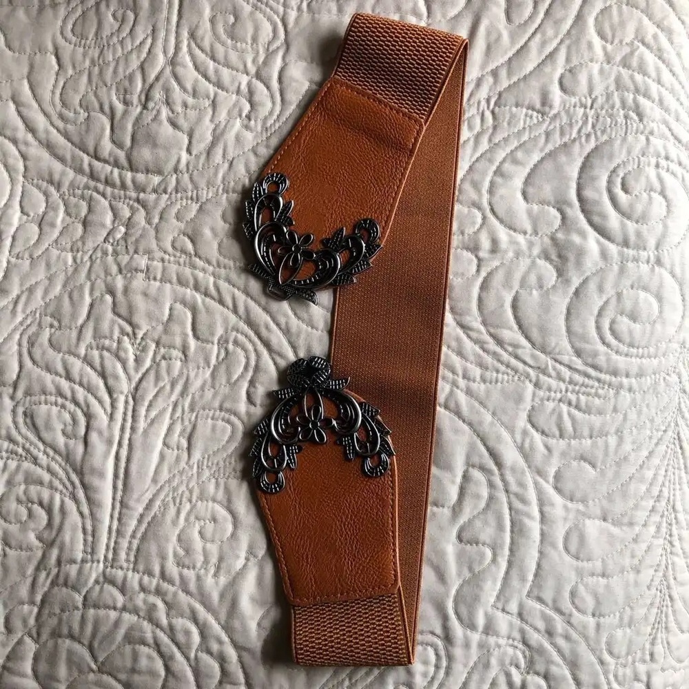 Brown Front Closure ModCloth Belt